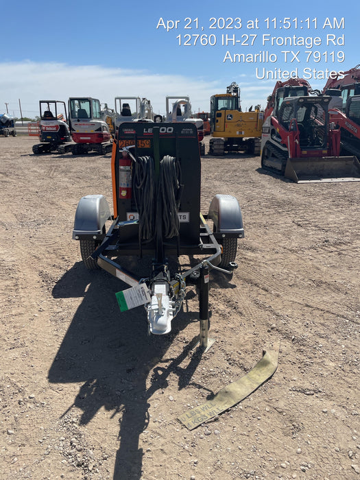 2022 Lincoln Electric LE400 Kubota V1505, Trlr, Cable Rack, Light Kit, ES Decals, T3