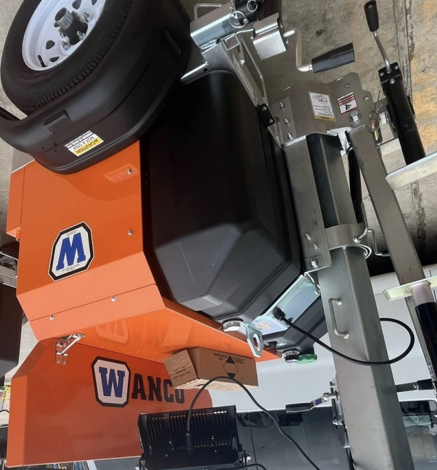 2024 Wanco WLTT-4MM4K Diesel, Deep Sea Controller, Shore Power Plug, Auto Start, (4) 350W LED Floodlights, 4kW Generator, 60 Gal Fuel Tank, 2" Ball, T3