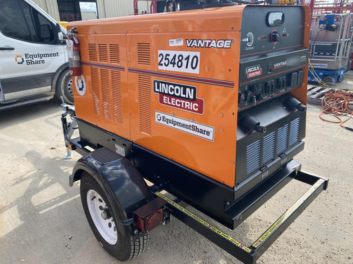 2022 Lincoln Electric Vantage 549X Crosslink Technology, Trailer Mounted