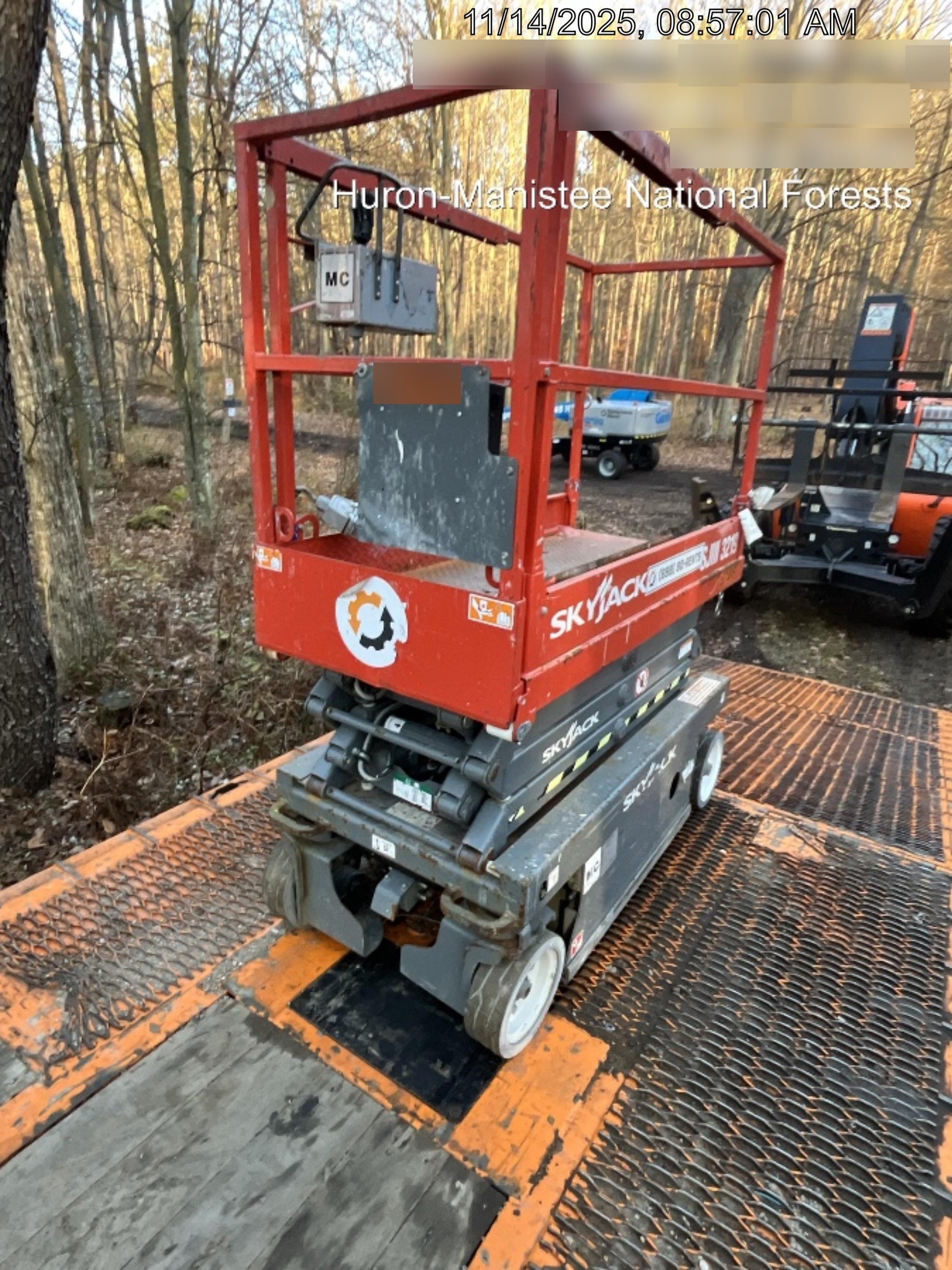 2017 Skyjack SJIII-3219 Standard Rental Specs