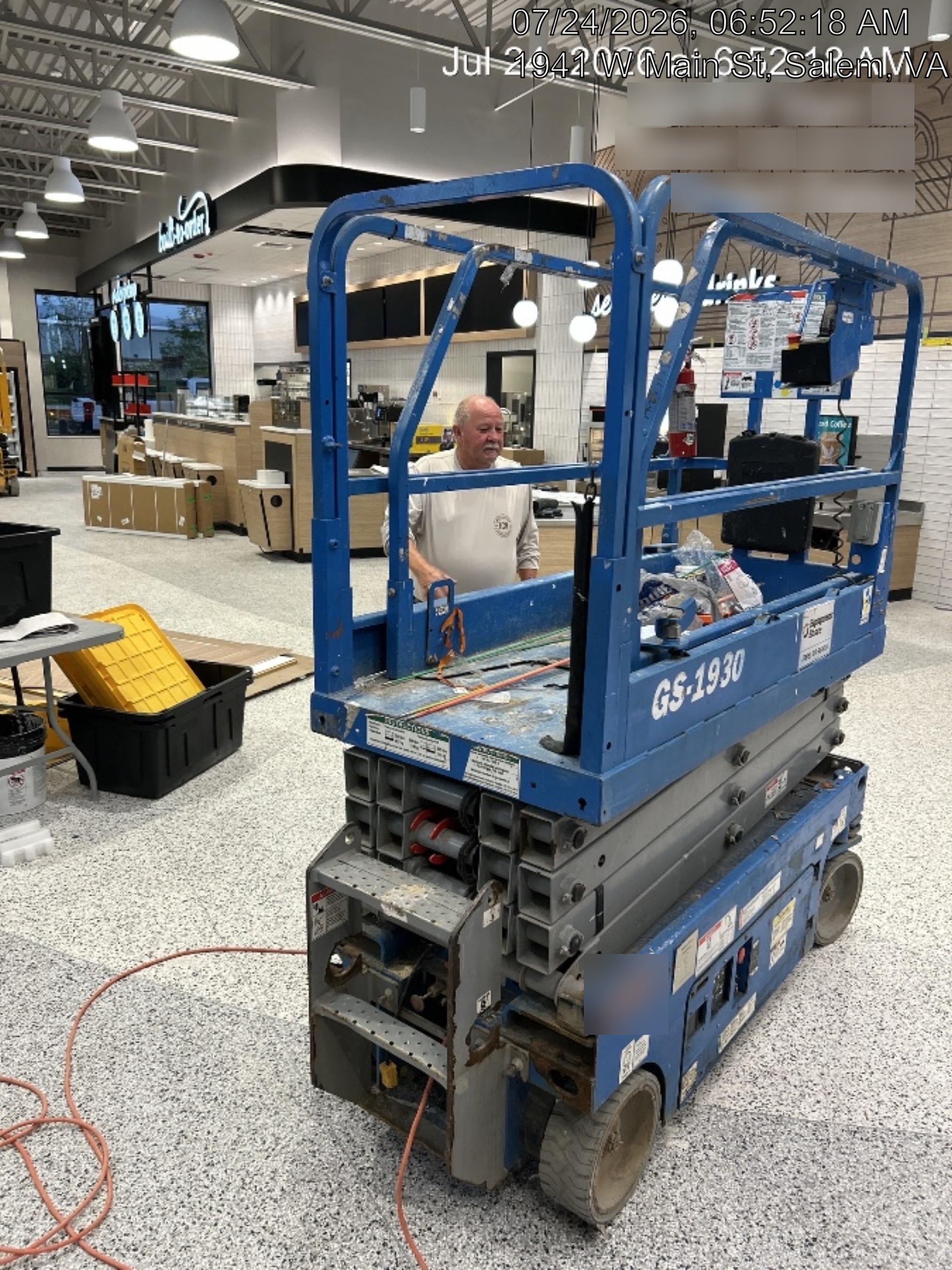 2020 Genie GS-1930 Fixed rails with chain entry gate - Pre A92.20