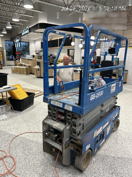 2020 Genie GS-1930 Fixed rails with chain entry gate - Pre A92.20