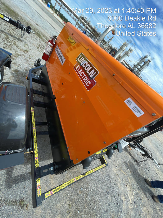 2022 Lincoln Electric LE400 Kubota V1505, Trlr, Cable Rack, Light Kit, ES Decals, T3