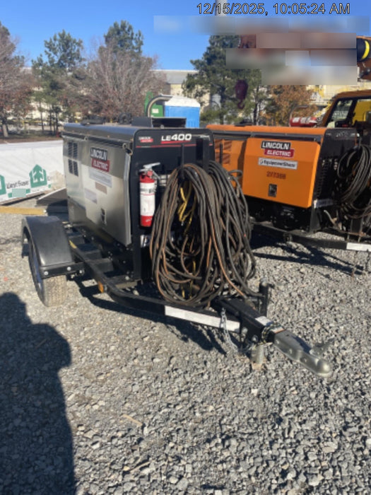 2024 Lincoln Electric LE400 Kubota V1505, Trlr, Cable Rack, Light Kit, ES Decals, T3