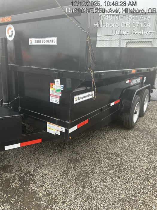 2025 TEXAS PRIDE TRAILERS DT714416KBP