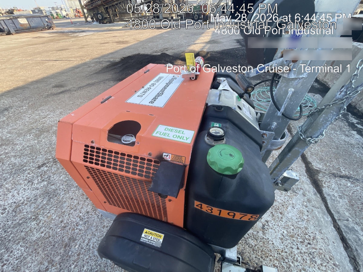 2024 Wanco WLTT-4MM4K Diesel, Deep Sea Controller, Shore Power Plug, Auto Start, (4) 350W LED Floodlights, 4kW Generator, 60 Gal Fuel Tank, 2" Ball, T3