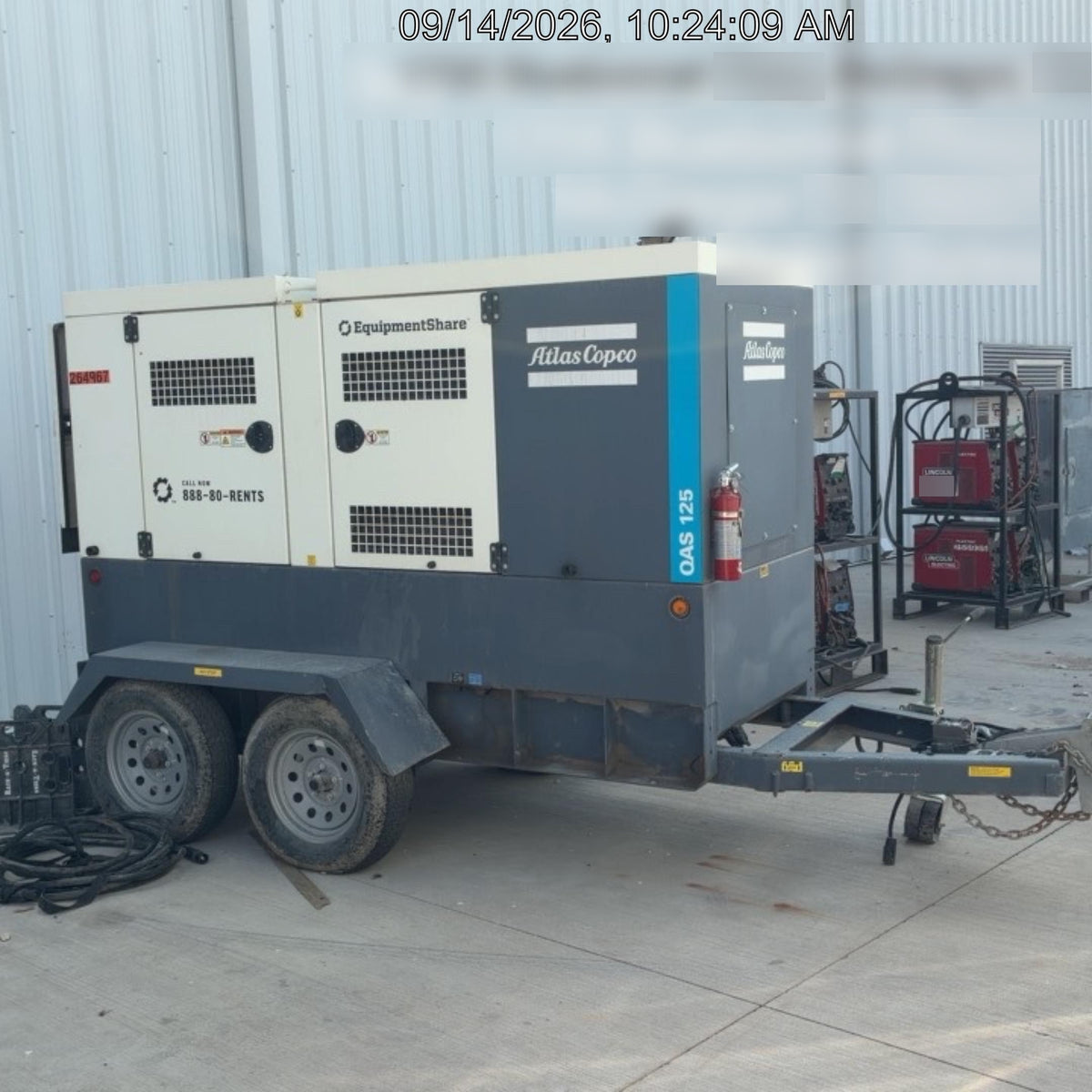 2022 ATLAS COPCO QAS 125