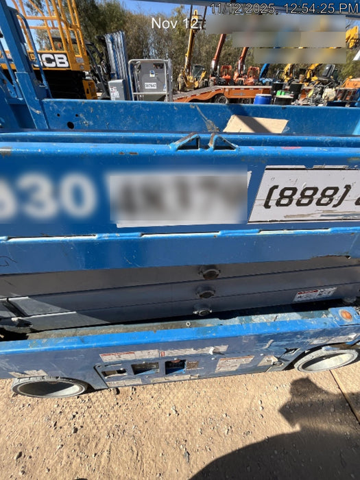 2019 Genie GS-1930 Fixed rails with chain Entry