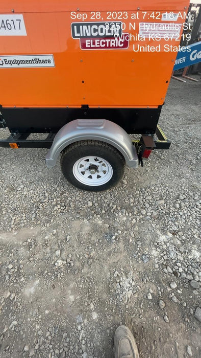 2022 Lincoln Electric LE400 Kubota V1505, Trlr, Cable Rack, Light Kit, ES Decals, T3