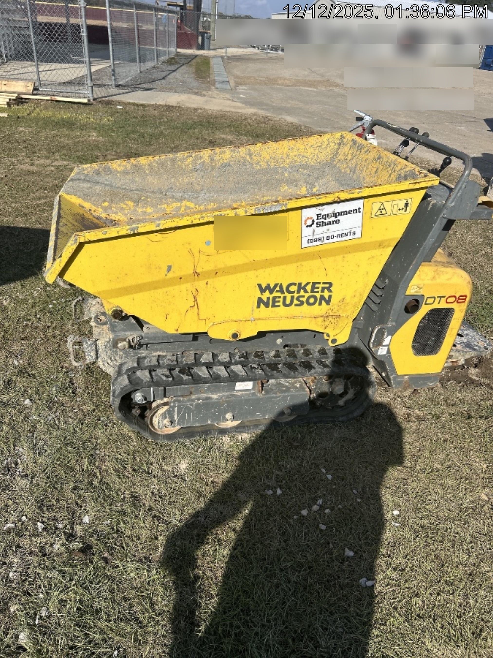 2019 WACKER NEUSON DT08
