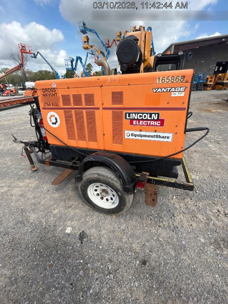 2021 Lincoln Electric Vantage 549X Ready Pak 3, ORANGE (includes trailer, cable rack, fender light kit)