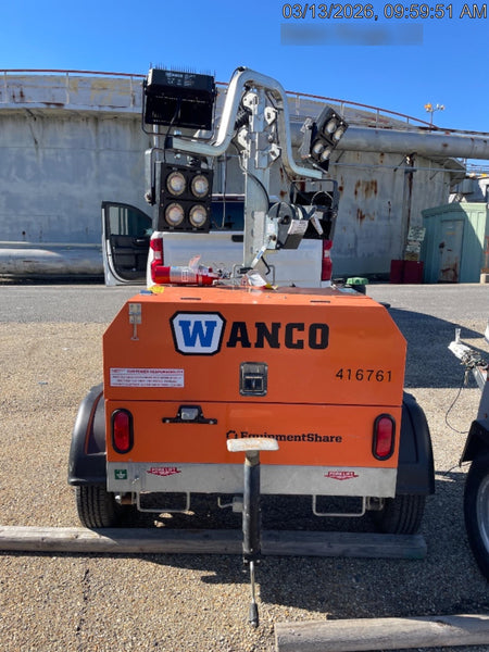 2024 Wanco WLTT-4MM4K Diesel, Deep Sea Controller, Shore Power Plug, Auto Start, (4) 350W LED Floodlights, 4kW Generator, 60 Gal Fuel Tank, 2" Ball, T3