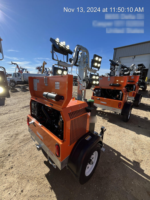 2024 Wanco WLTT-4MM4K Diesel, Deep Sea Controller, Shore Power Plug, Auto Start, (4) 350W LED Floodlights, 4kW Generator, 60 Gal Fuel Tank, 2" Ball, T3