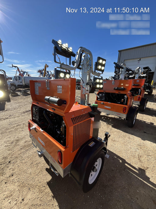 2024 Wanco WLTT-4MM4K Diesel, Deep Sea Controller, Shore Power Plug, Auto Start, (4) 350W LED Floodlights, 4kW Generator, 60 Gal Fuel Tank, 2" Ball, T3