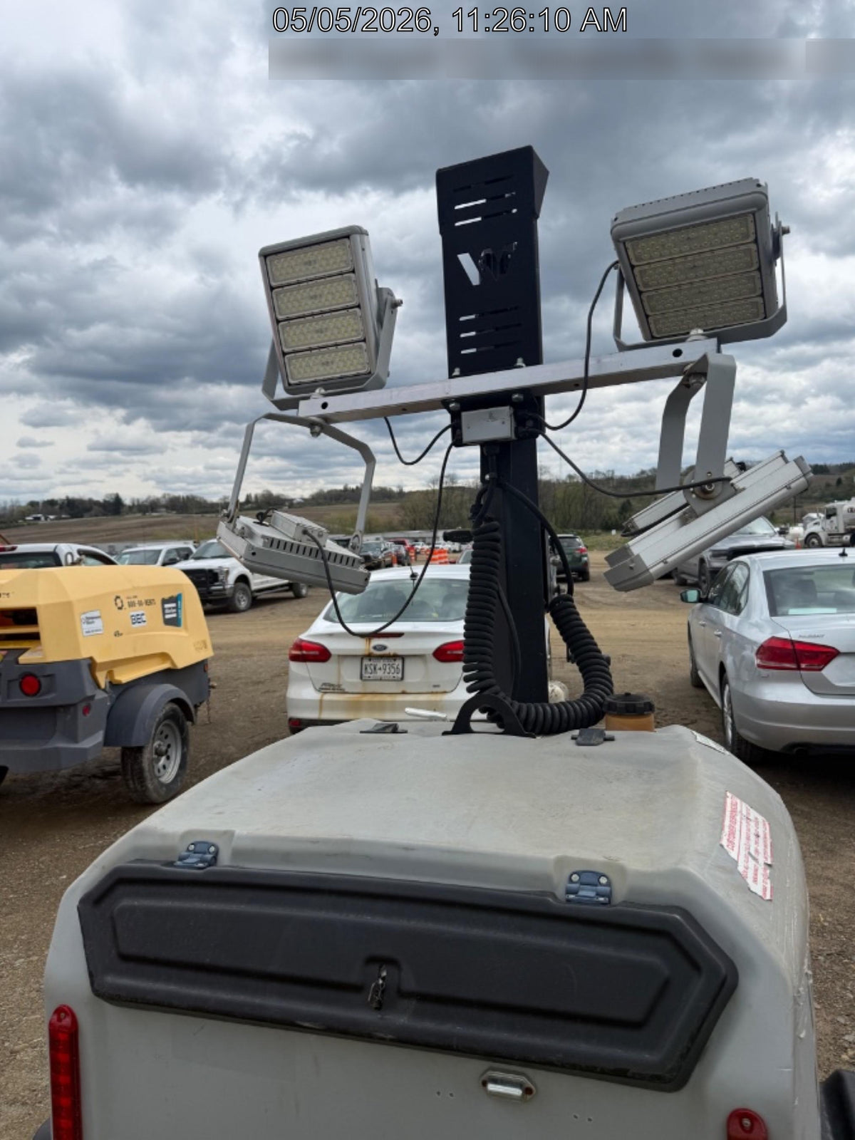 2019 Wacker Neuson LTV6K-LED Standard LED Towable Light Tower w/None