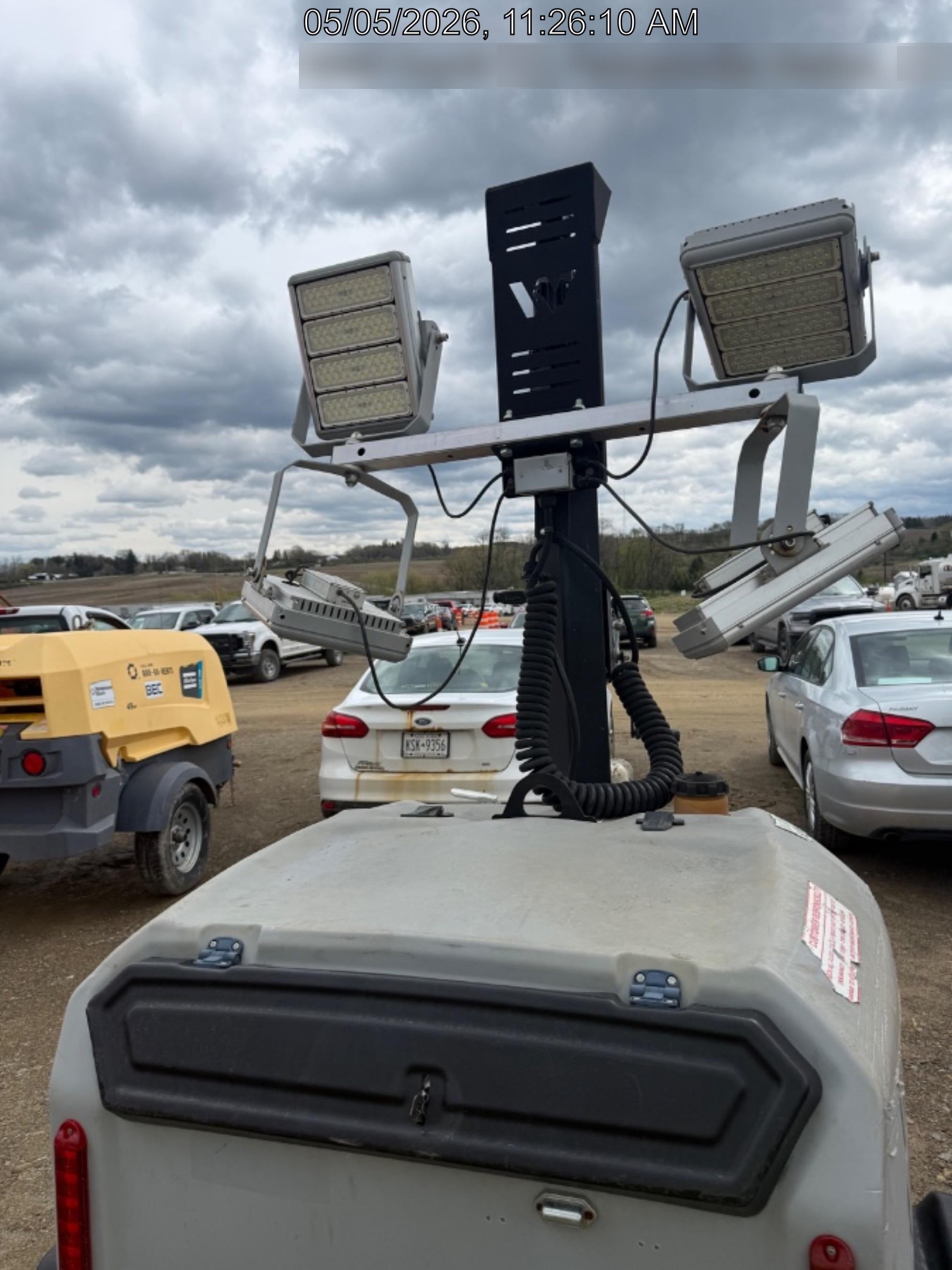 2019 Wacker Neuson LTV6K-LED Standard LED Towable Light Tower w/None