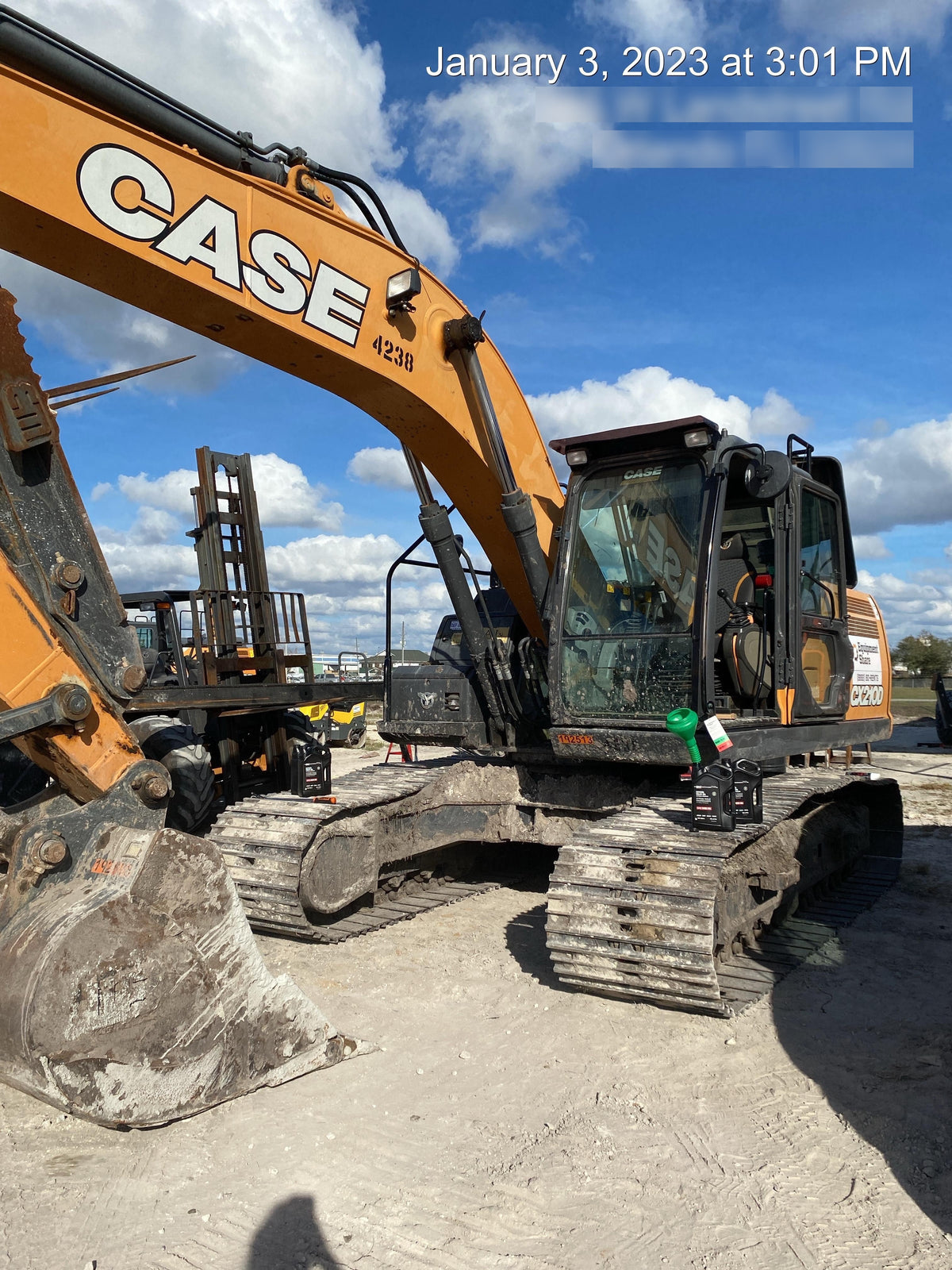 2018 CASE CX210D