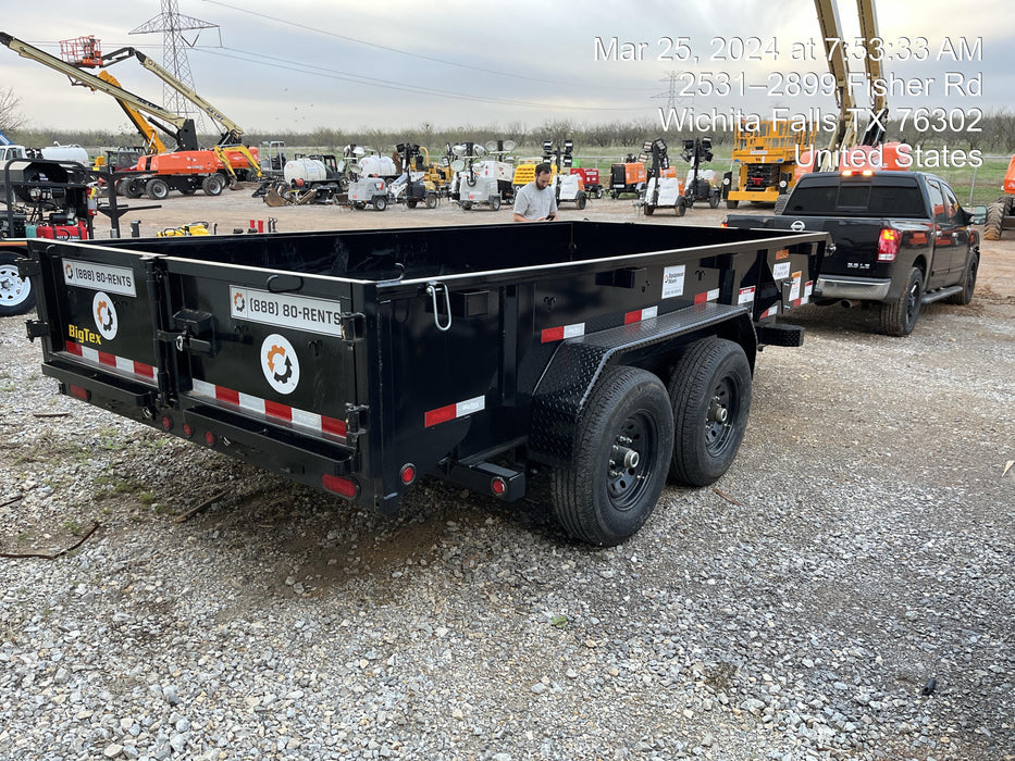 2024 BIG TEX TRAILER 14LD-14BK