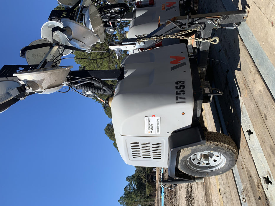 2018 Wacker Neuson LTV6L-MH Wacker Neuson LTV6K Mobile Light Tower w/Fuel Level Sensor Installed