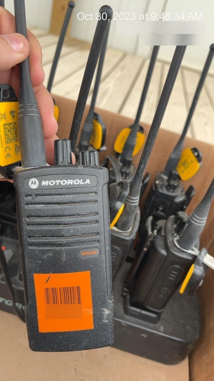 2020 MOTOROLA RDU4100