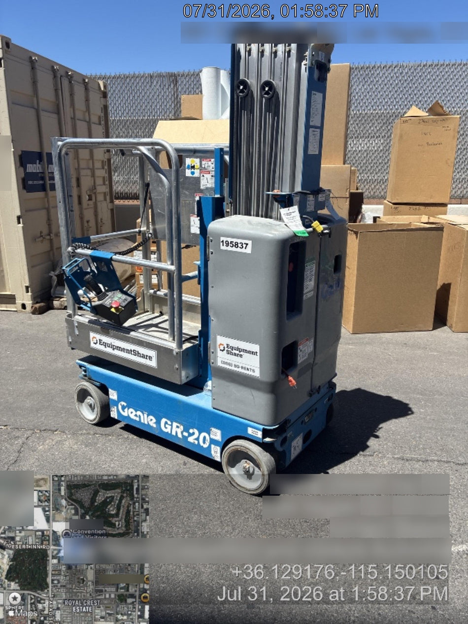 2021 GENIE GR-20