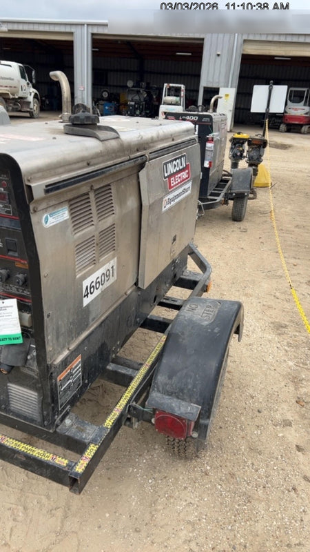 2024 Lincoln Electric LE400 Kubota V1505, Trlr, Cable Rack, Light Kit, ES Decals, T3