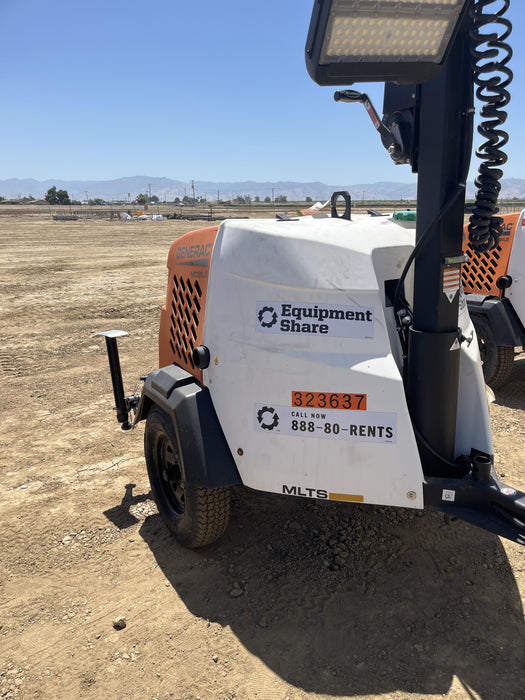 2023 Generac MLT2 Diesel, Flex Switch 120V Input, Powerzone Controller, (4) 320W LED Lights, 4kW Generator, 39.9 Gal Fuel Tank, 2" Ball, T3