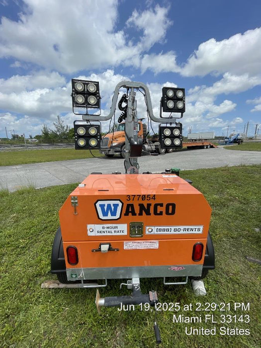 2023 Wanco WLTT-4MM4K Diesel, Deep Sea Controller, Shore Power Plug, Auto Start, (4) 350W LED Floodlights, 4kW Generator, 60 Gal Fuel Tank, 2" Ball, T3