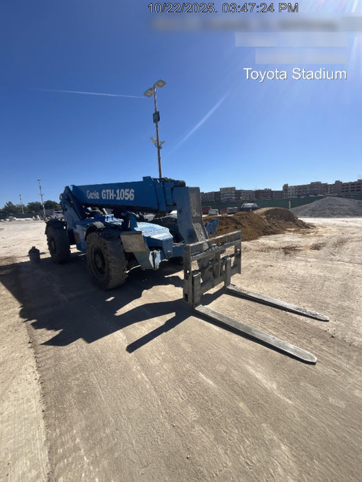 2017 Genie GTH-1056 Genie GTH1056, Solid Tires, 60" carriage, Light Kit, Open ROPS