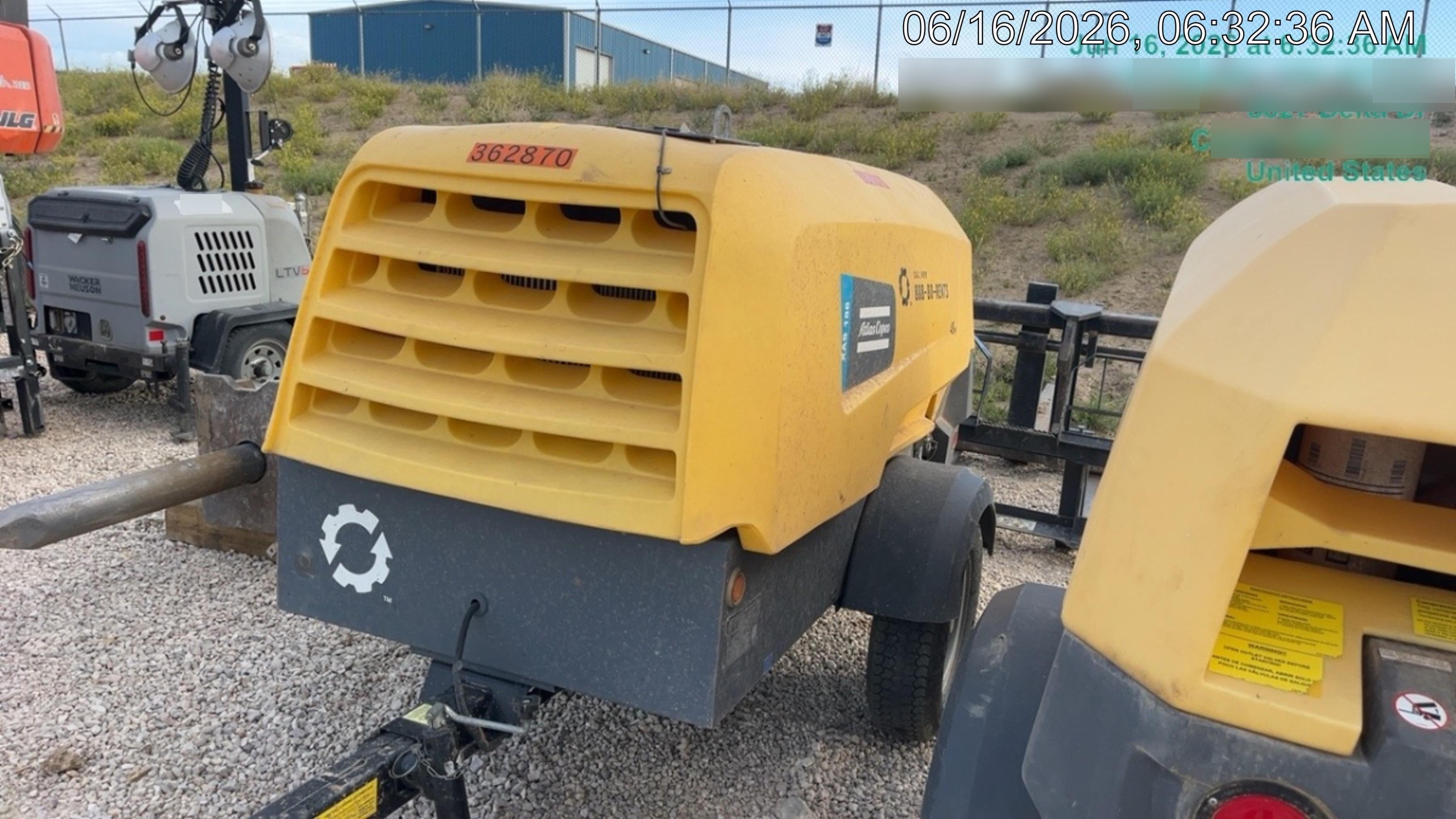 2023 ATLAS COPCO XAS188 CWK