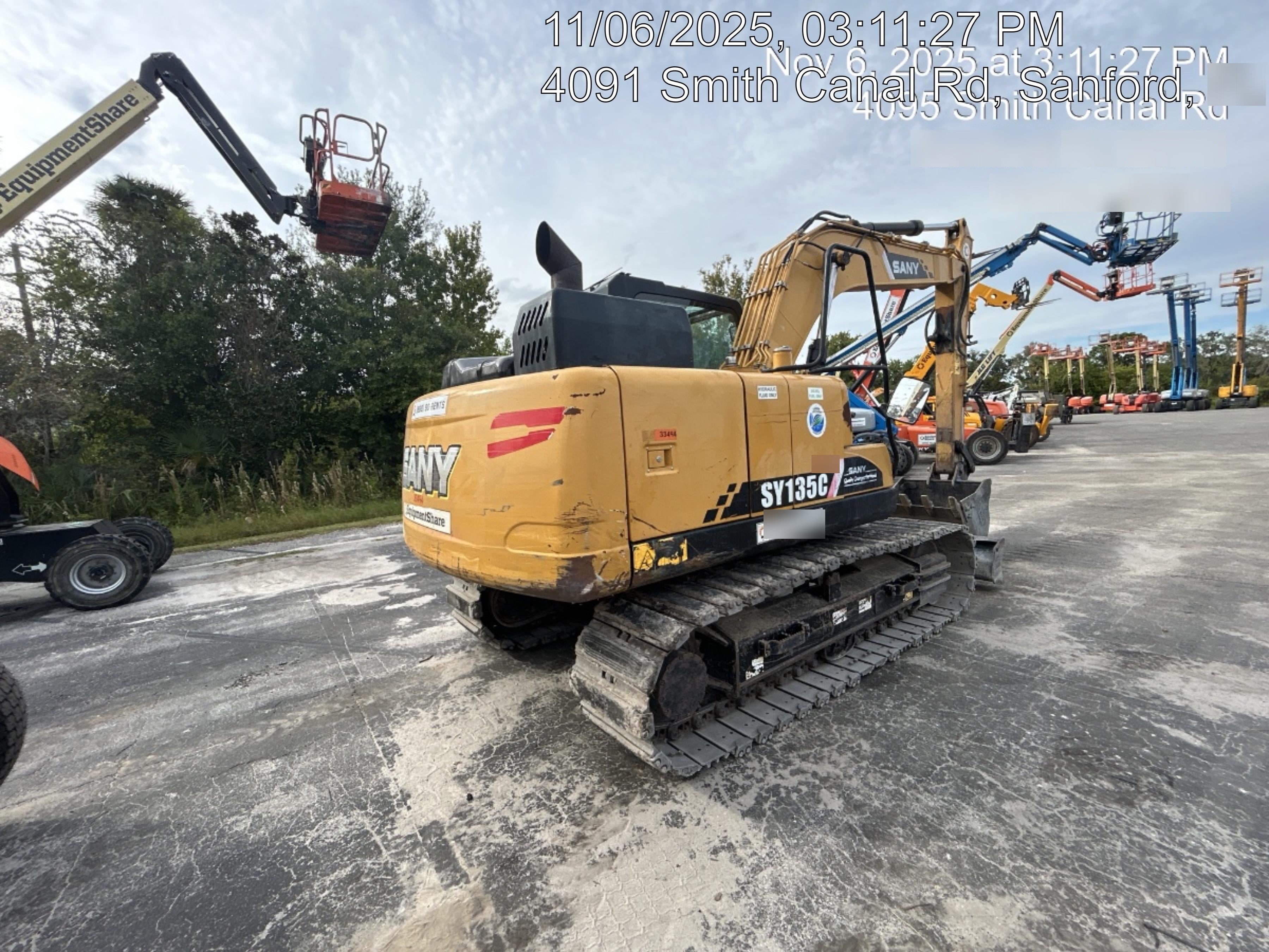 2019 SANY SY135C