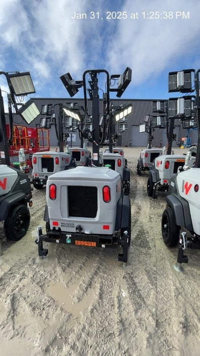 2024 Wacker Neuson LTT4 Diesel, Kohler KDW702, Deep Sea Controller, Auto Start, LED 320W, Bypass Outlet, T3