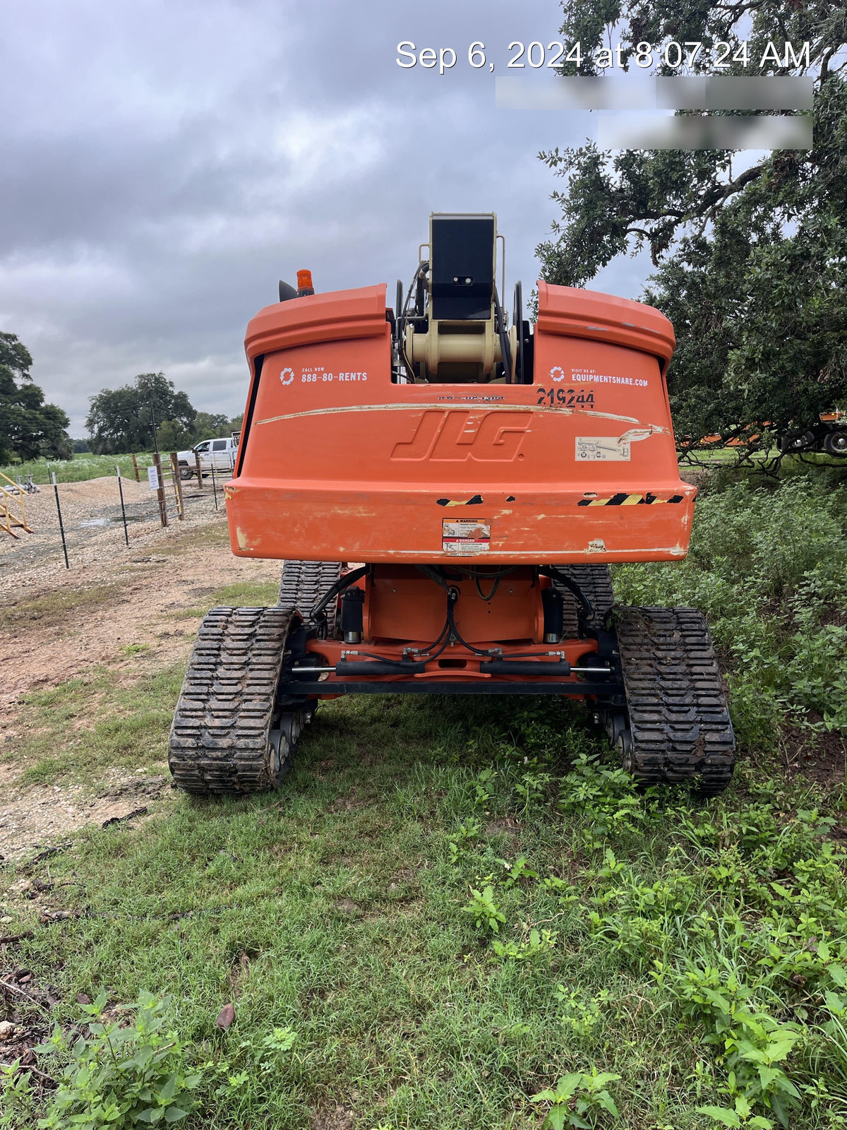 2022 JLG 660SJ Quad Track