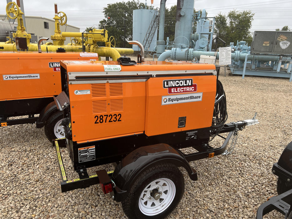 2022 Lincoln Electric LE400 Kubota V1505, Trlr, Cable Rack, Light Kit, ES Decals, T3