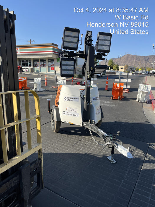 2024 Generac MLT2 Diesel, Flex Switch 120V Input, Powerzone Controller, 
(4) 320W LED Lights, 4kW Generator, 39.9 Gal Fuel Tank, 2" Ball, T3