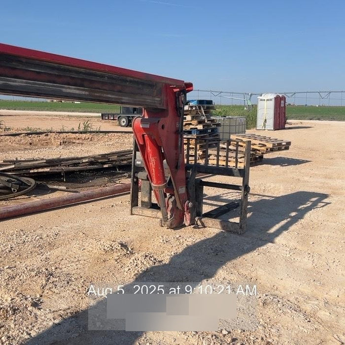 2018 Manitou 12042 Manitou MTA 12042 w/Open ROPS, Work Lights/Strobe, Aux Hyd, Solid Tires, Lift Hook, 66" Carriage, 72" Forks, Outriggers