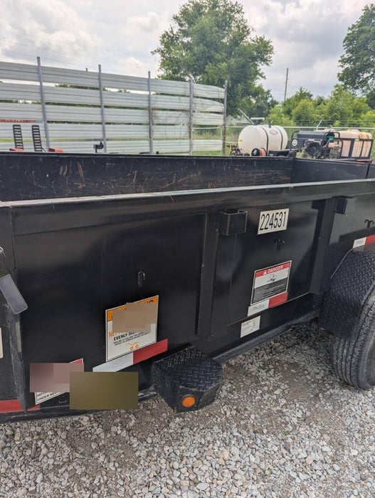 2022 BIG TEX TRAILER 14LP-14BK6SIRPD