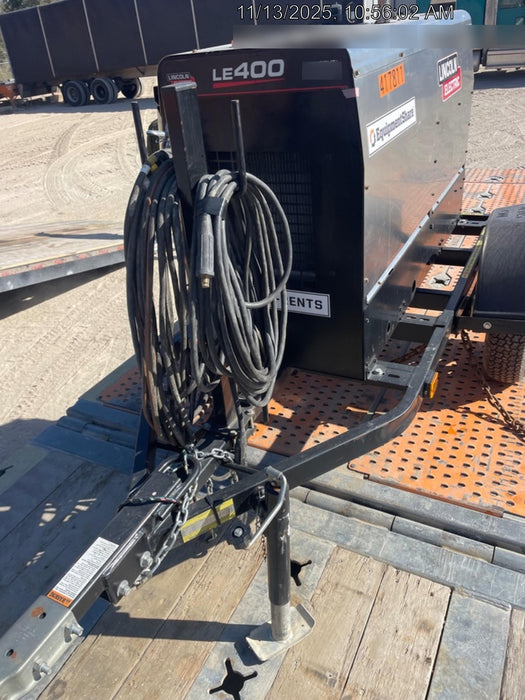 2024 Lincoln Electric LE400 Kubota V1505, Trlr, Cable Rack, Light Kit, ES Decals, T3