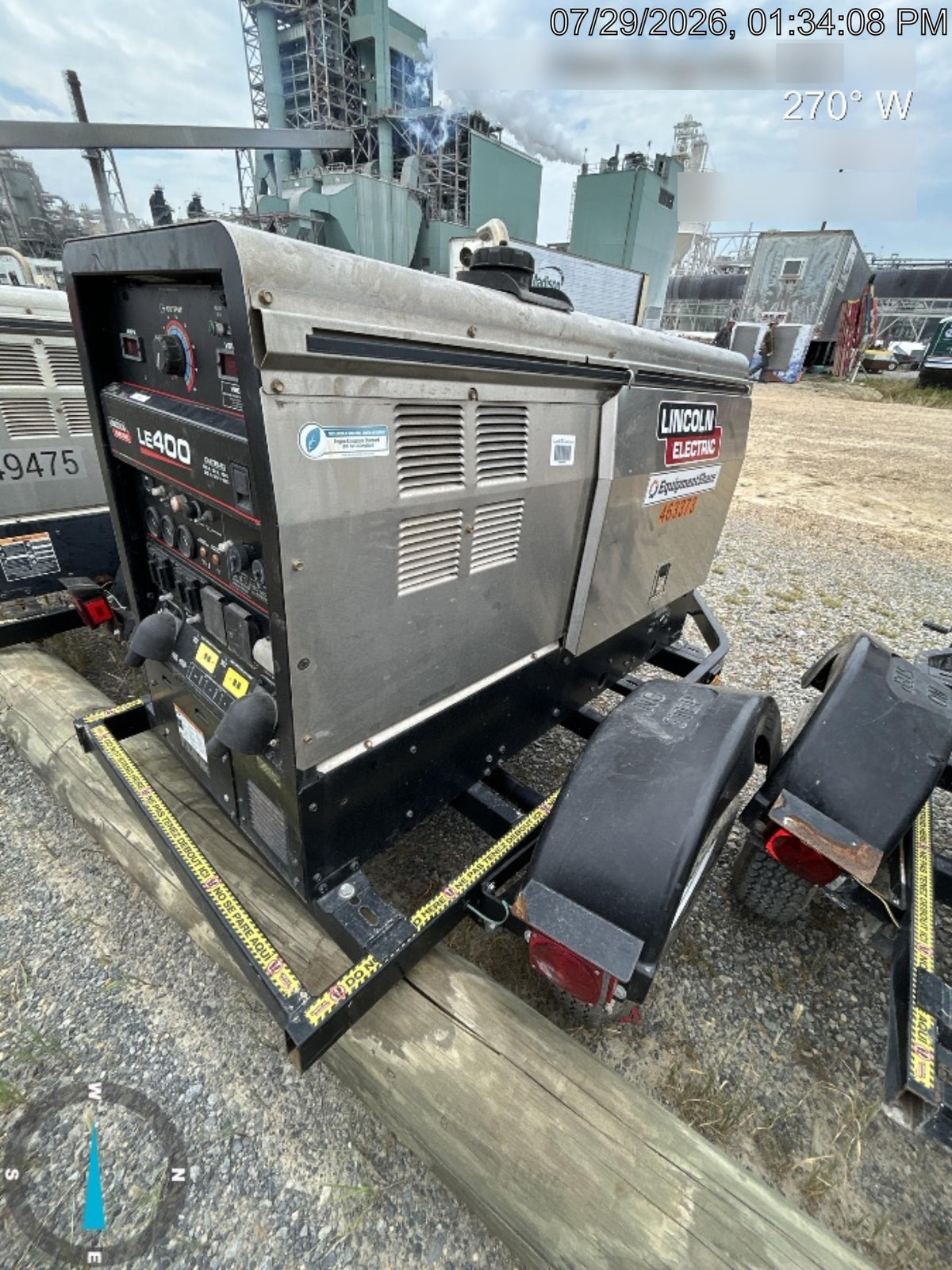 2024 Lincoln Electric LE400 Kubota V1505, Trlr, Cable Rack, Light Kit, ES Decals, T3