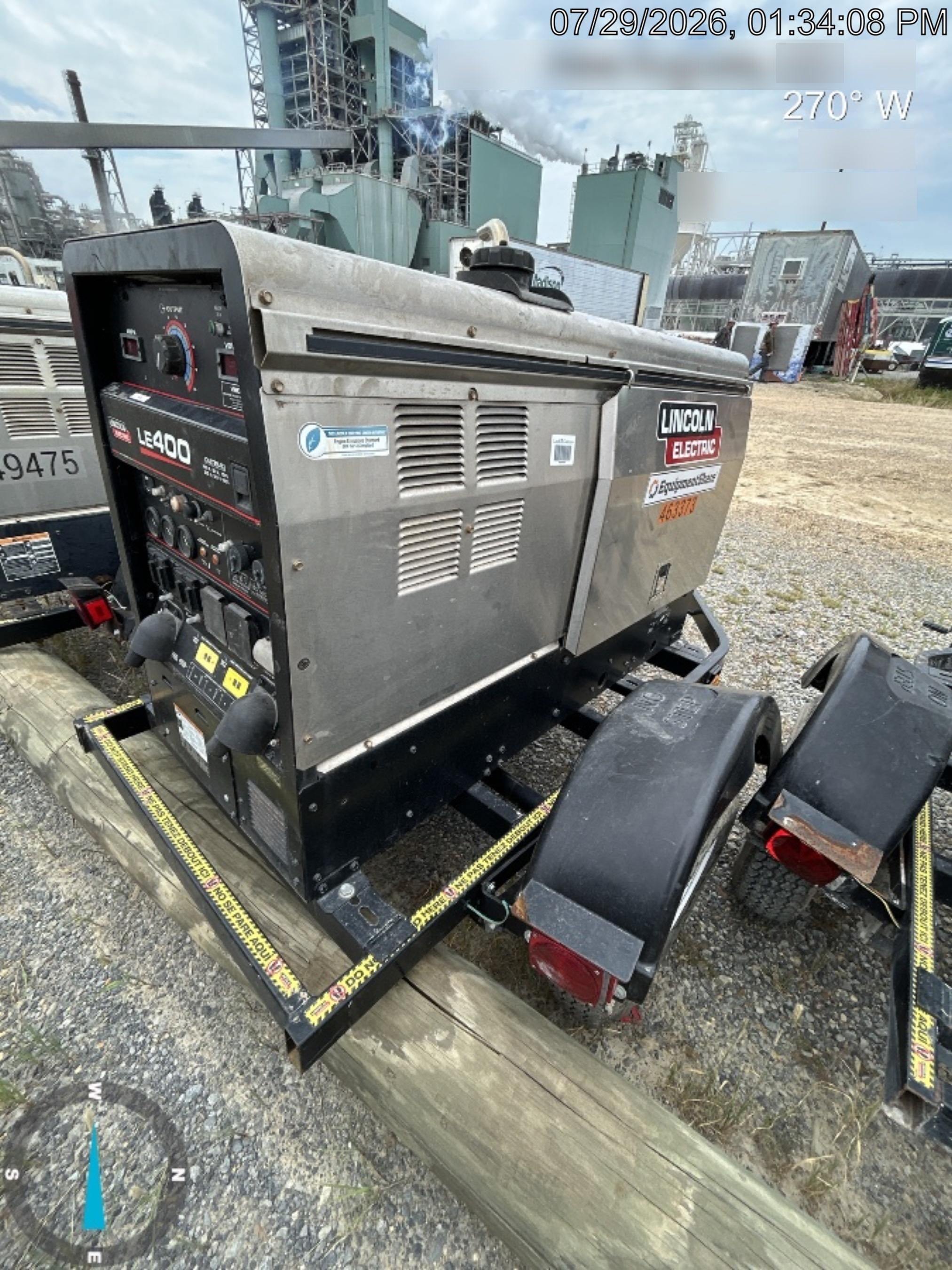 2024 Lincoln Electric LE400 Kubota V1505, Trlr, Cable Rack, Light Kit, ES Decals, T3