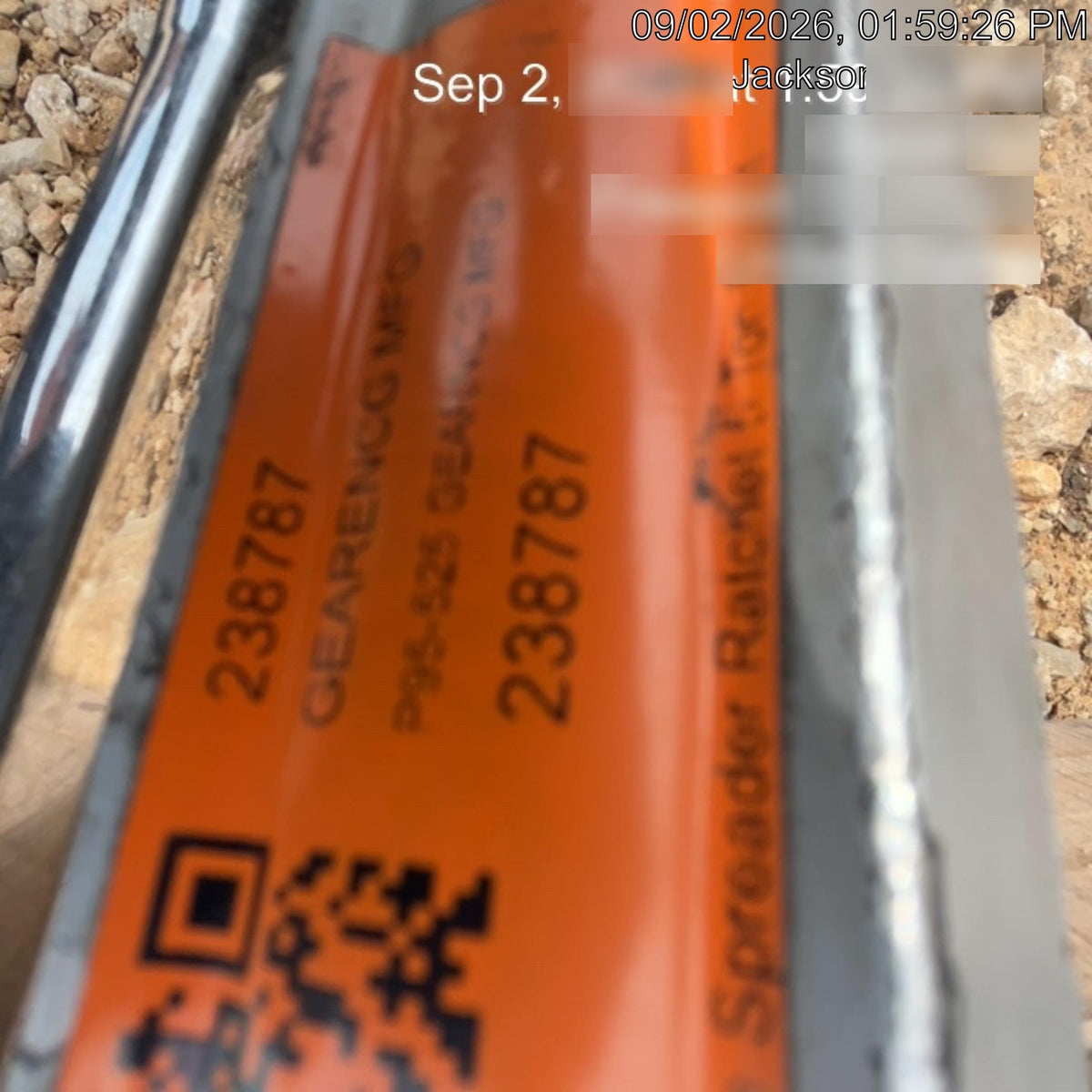 2022 GEARENCG MFG P95-525 GEARNCG MFG