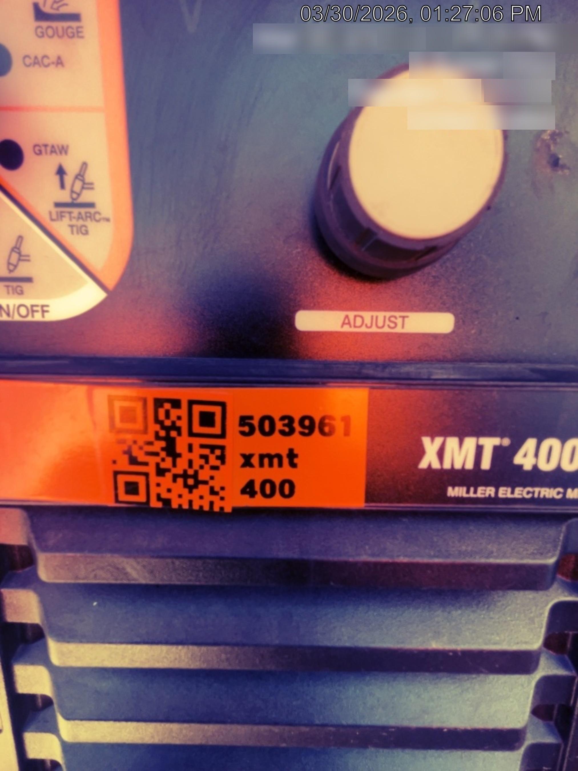2025 MILLER ELECTRIC XMT 400
