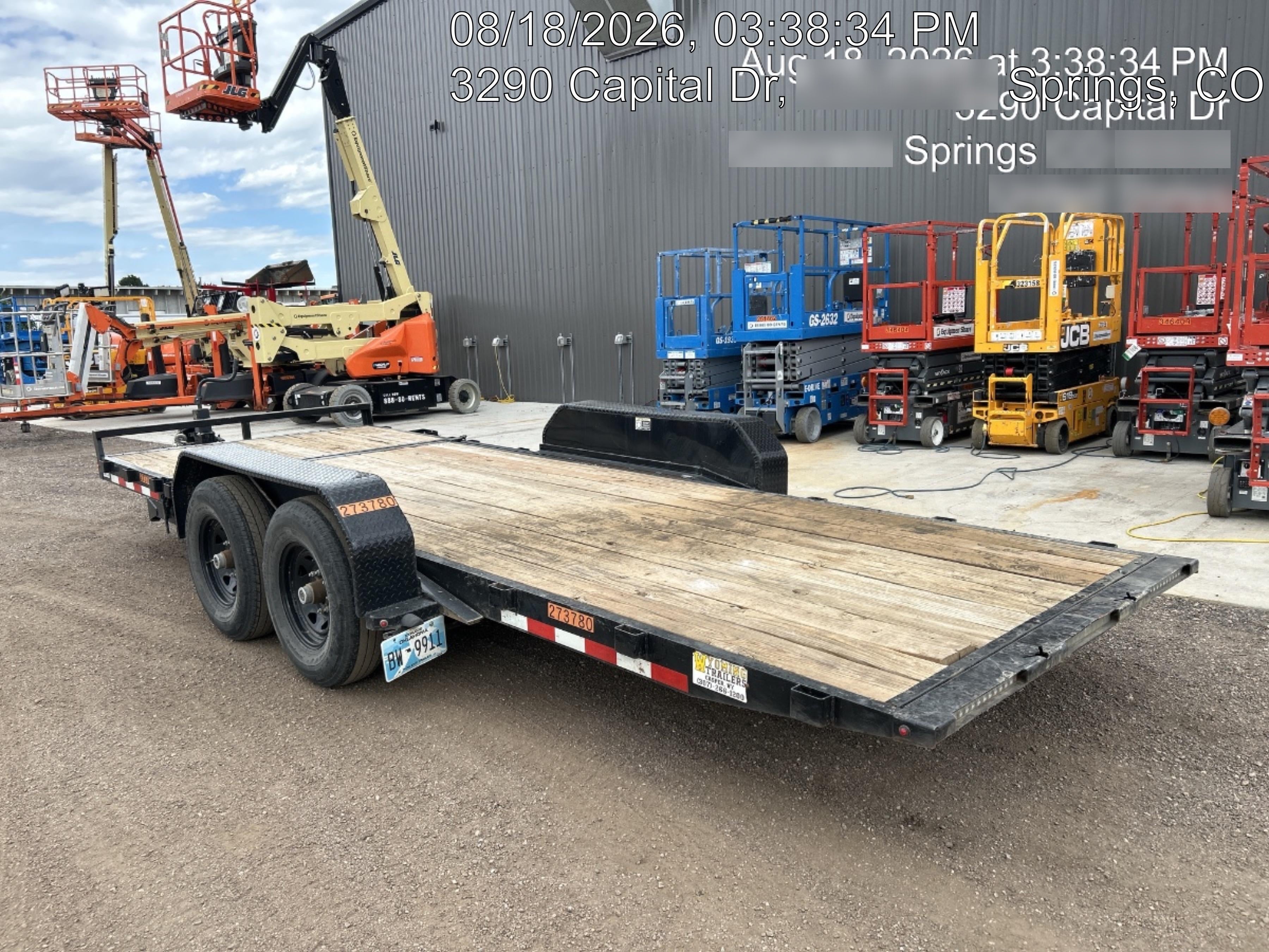 2023 H&H 20' Gravity Tilt