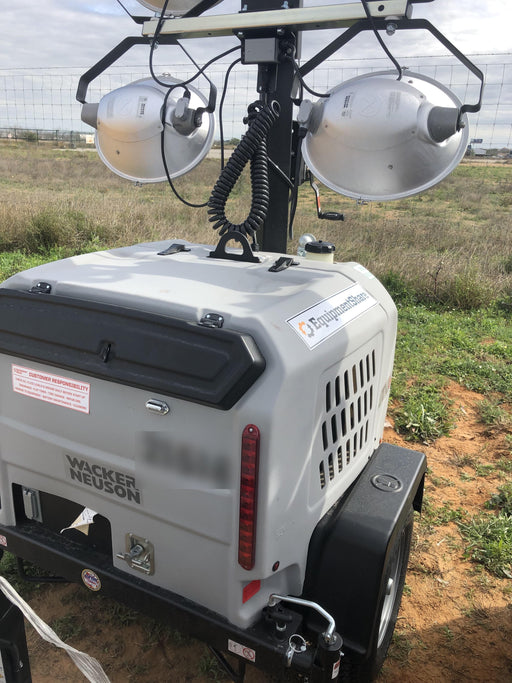 2019 Wacker Neuson LTV6L-MH Wacker Neuson LTV6L Mobile Light Tower w/Fuel Level Sensor Installed
