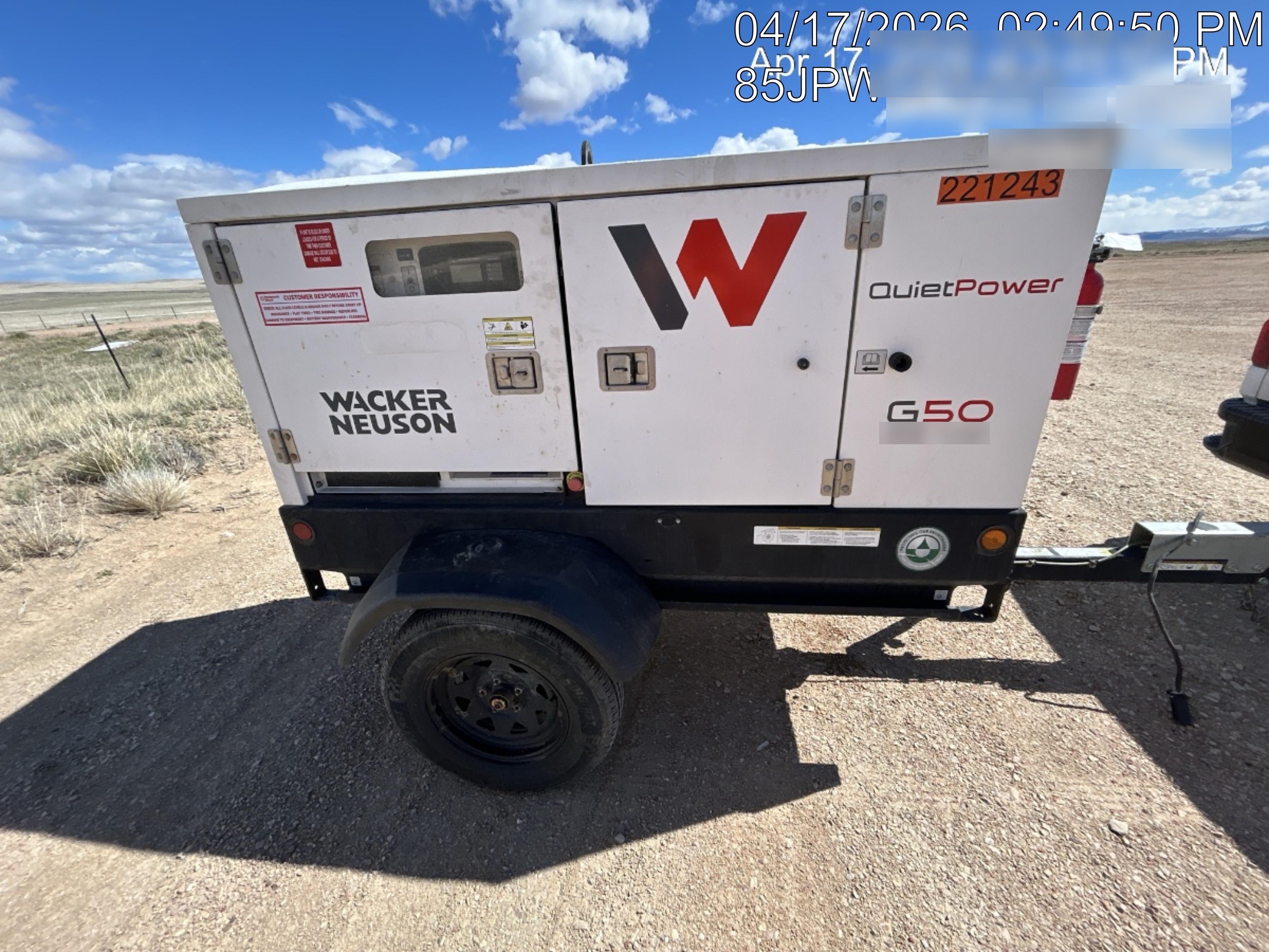 2022 WACKER NEUSON G50