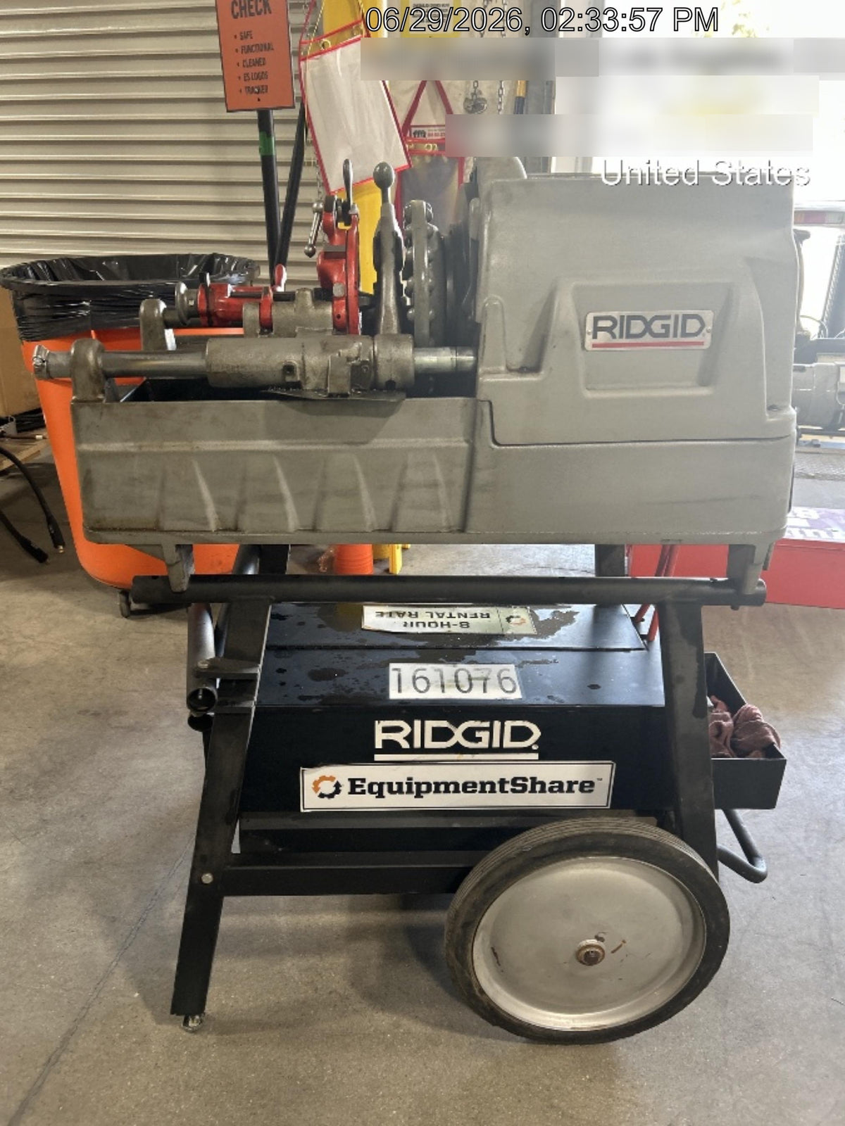 2021 RIDGID 535