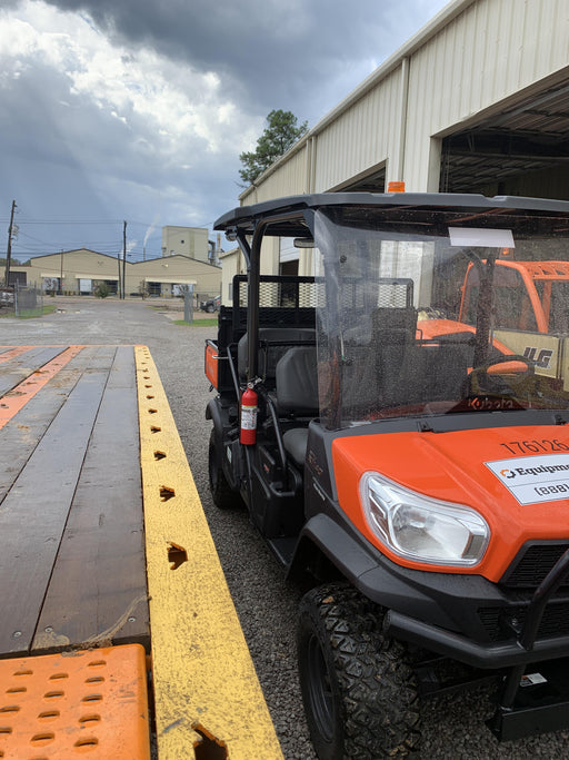 2021 Kubota RTV-X1140W-H Plastic Canopy, Windshield Acrylic Clear, LED Strobe Light, Wire Harness Kit, Back up Alarm