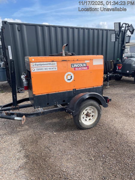 2021 Lincoln Electric Vantage 322 Vantage 322 Ready Pak 3 w/ Decals, ORANGE (includes trailer, cable rack, fender light kit) NO Telematics