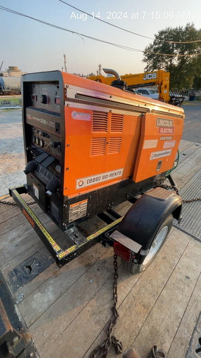 2021 Lincoln Electric Vantage 322 Vantage 322 Ready Pak 3 w/ Decals, ORANGE (includes trailer, cable rack, fender light kit) NO Telematics