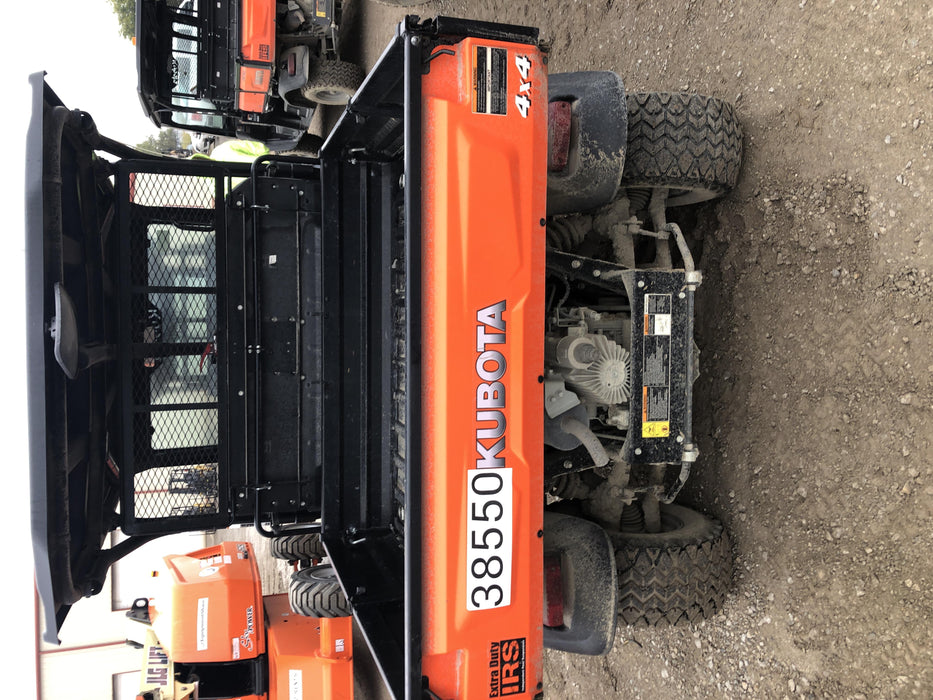 2019 Kubota RTV-X1140W-H 4wd Utility Cart, LED Strobe, Windshield Tempered Glass, Plastic Canopy, Wire Harness Kit, Backup Alarm